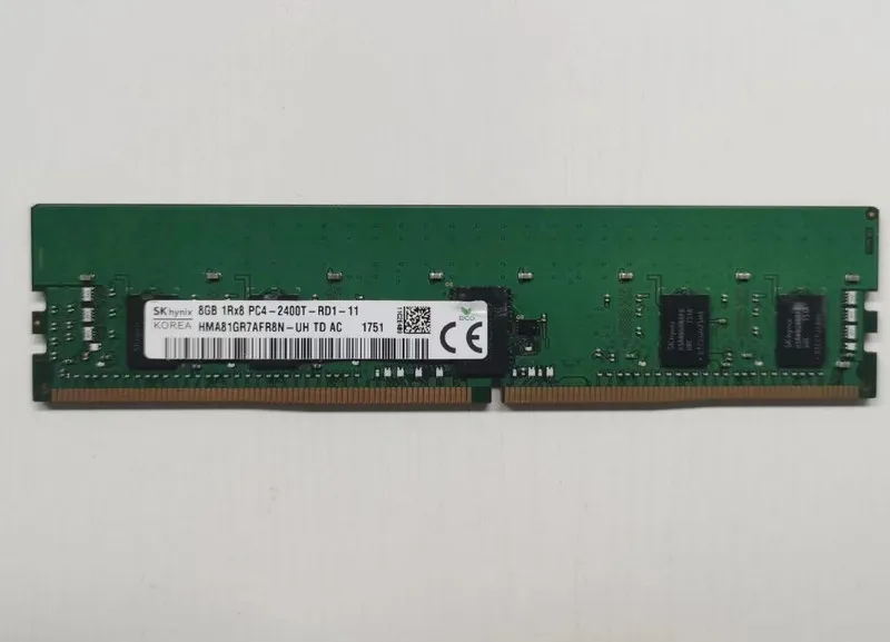 Модуль памяти 2PK Hynix 8GB HMA81GR7AFR8N-UH PC4-2400T DDR4-2400MHz 1.2V RDIMM 8