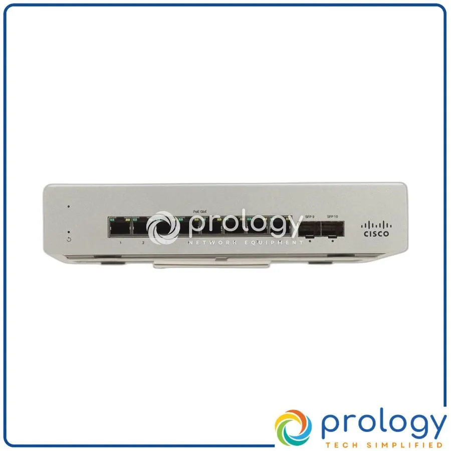 Коммутатор Cisco Meraki MS120-8FP 8-Port PoE Ethernet Switch with Power Cord