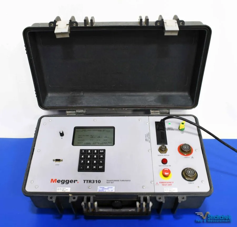 Тестер Megger TTR310 3-Phase Transformer Turn Ratio test Set IMMACULATE