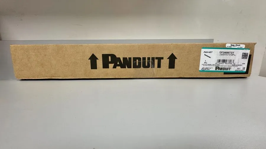 Патч-панель Panduit DP24688TGY Patch Panel, Cat 6, Rack Mt, 24 Port
