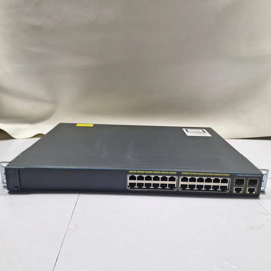 Коммутатор Cisco Catalyst WS-C2960+24LC-L 24-Port (8x PoE) 10/100 Fast Ethernet 