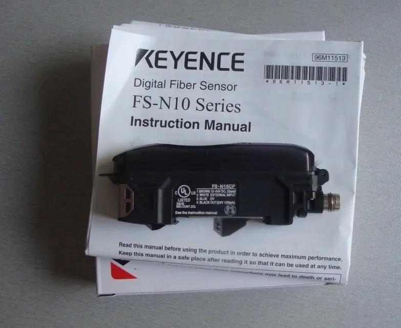 Датчик Keyence FS-N15CP Digital Fiber Optic Sensor Amplifiers M8 PNP