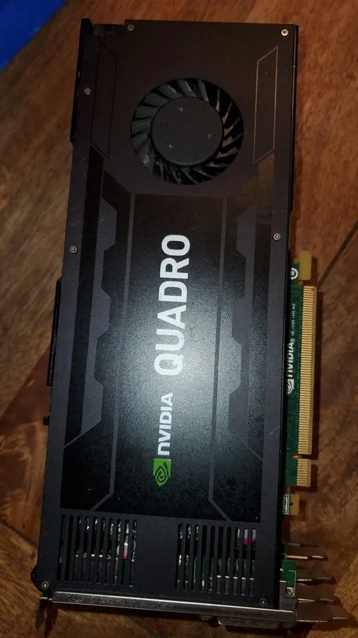 GPU-ускоритель NVIDIA Quadro K4000 3GB GDDR5 Dp / DVI Displayport PCIE