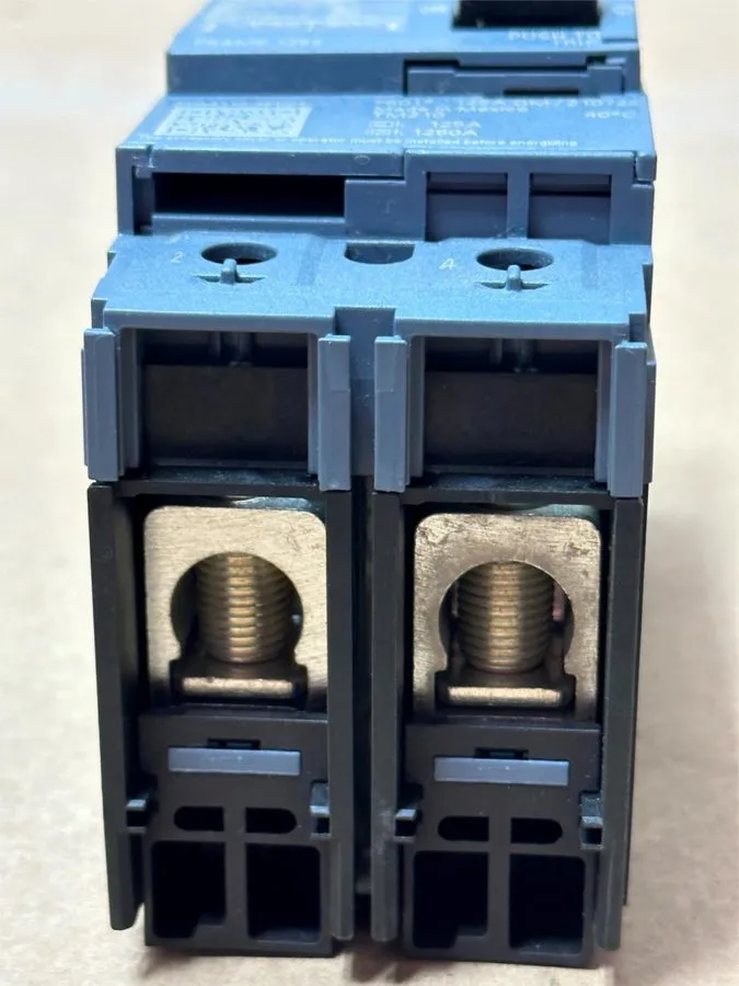 Автоматический выключатель Siemens 3VA4112-4ED24-0AA0 125A 2-Pole 480V 3VA4 Circ