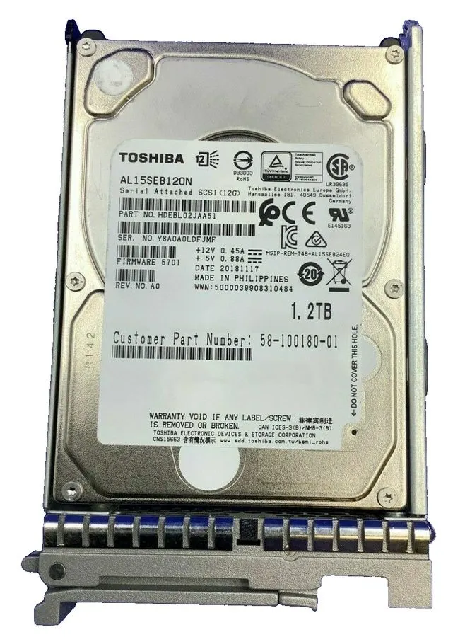 Жёсткий диск Cisco UCS-HD12TB10K12G 1.2TB HDD SAS 10K RPM 12G Internal Hard Driv