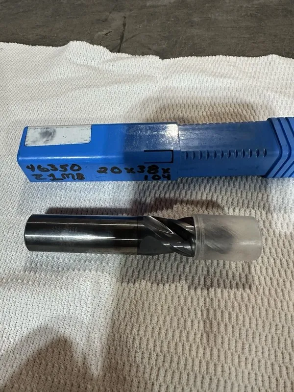 Режущий инструмент SGS 46350 20mm x38 x104mm 4 Flute Carbide Ti-NAMITE-X Coated  — фото лота 2