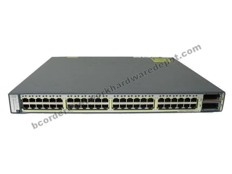 Коммутатор Cisco WS-C3750E-48PD-EF 48 Port Gigabit PoE Ethernet Switch