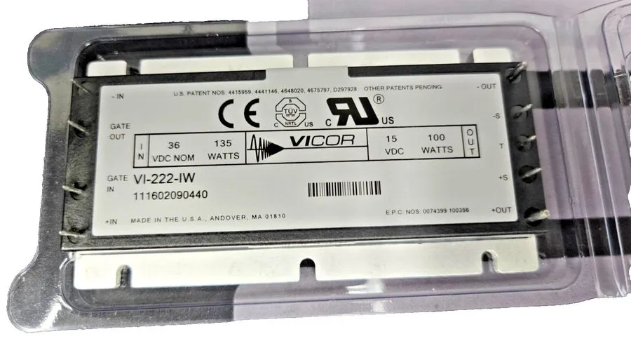 Модуль VI-222-IW DC/DC CONVERTER MODULE VICOR — фото лота 1