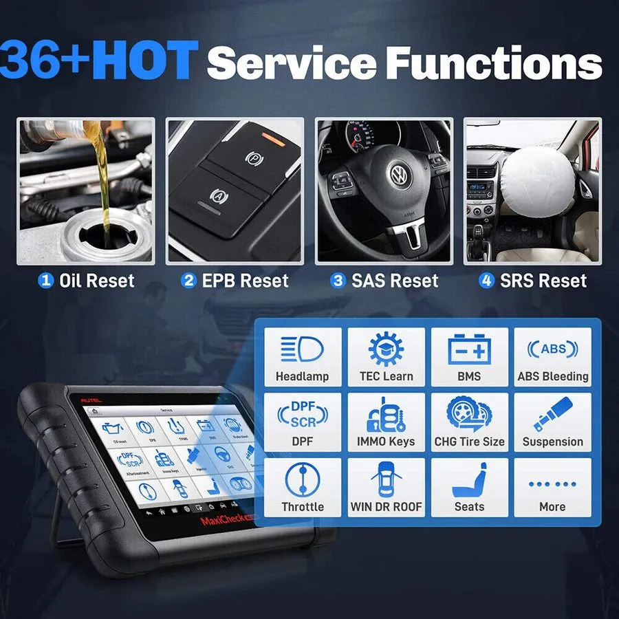 Диагностический сканер 2026 Diagnostic Tool Autel MX808 Pro Maxicheck Car Auto O