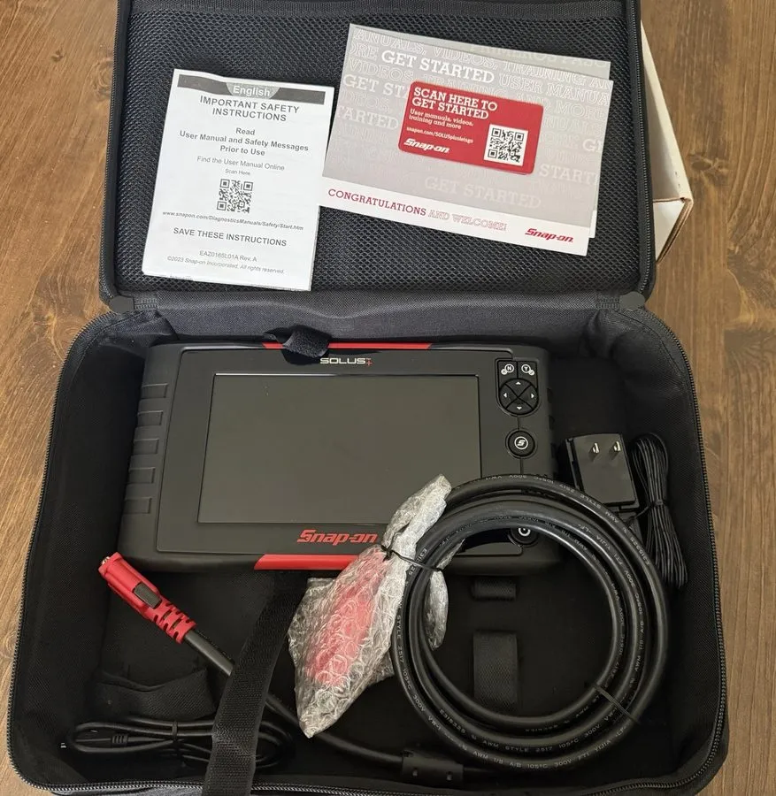 Диагностический сканер Snap-on Tools EESC337 SOLUS + Plus Automotive Scanner 25. — фото лота 2
