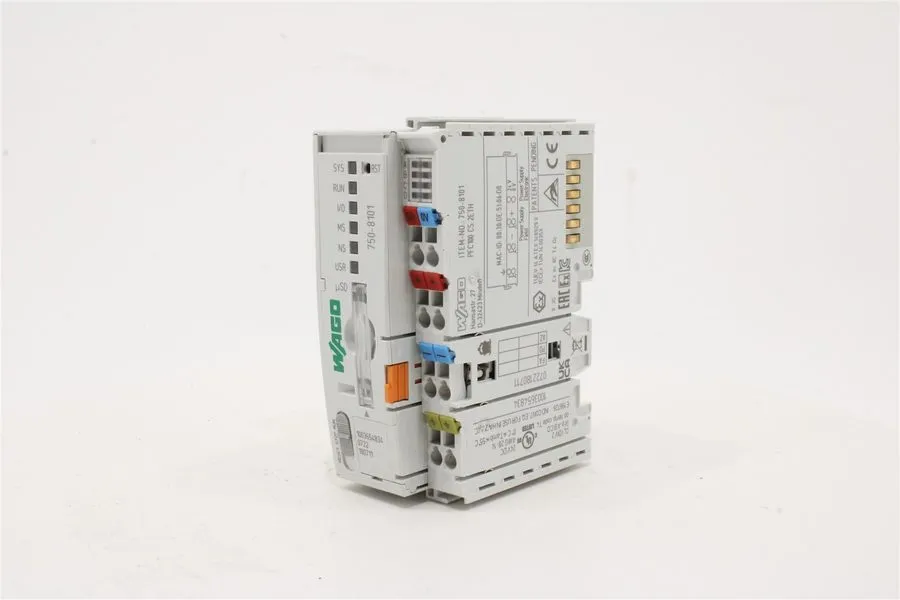 ПЛК WAGO 750-8101 PFC100 PLC CPU Module 2-Port Ethernet 24V DC