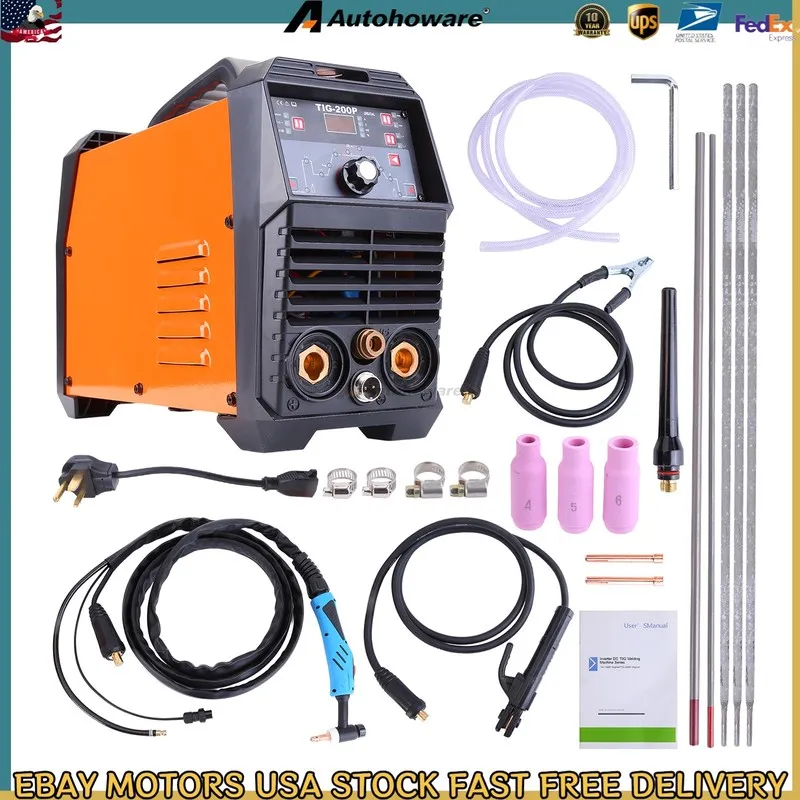 Сварочный аппарат ARCCAPTAIN TIG200P 200A Pulse TIG Stick Welder 5IN1 HF Spot 11