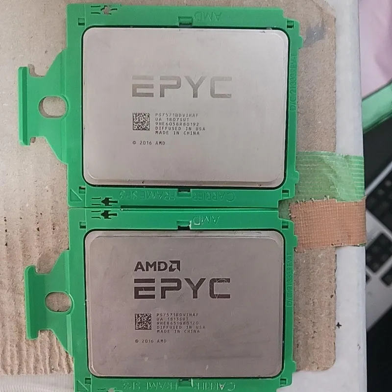 Процессор AMD EPYC 7571 32-Core 64-Thread Dual Processor Set 3.0GHz Server CPUs
