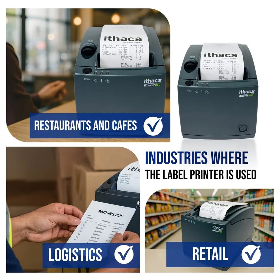 Принтер чеков Epson TM-T88V Thermal Receipt Printer, USB and Serial Interfaces