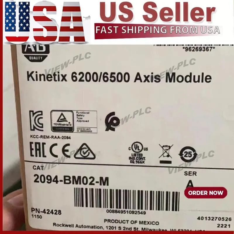 Сервопривод Allen-Bradley 2094-BM02-M Kinetix 6500 15A Servo Axis Power