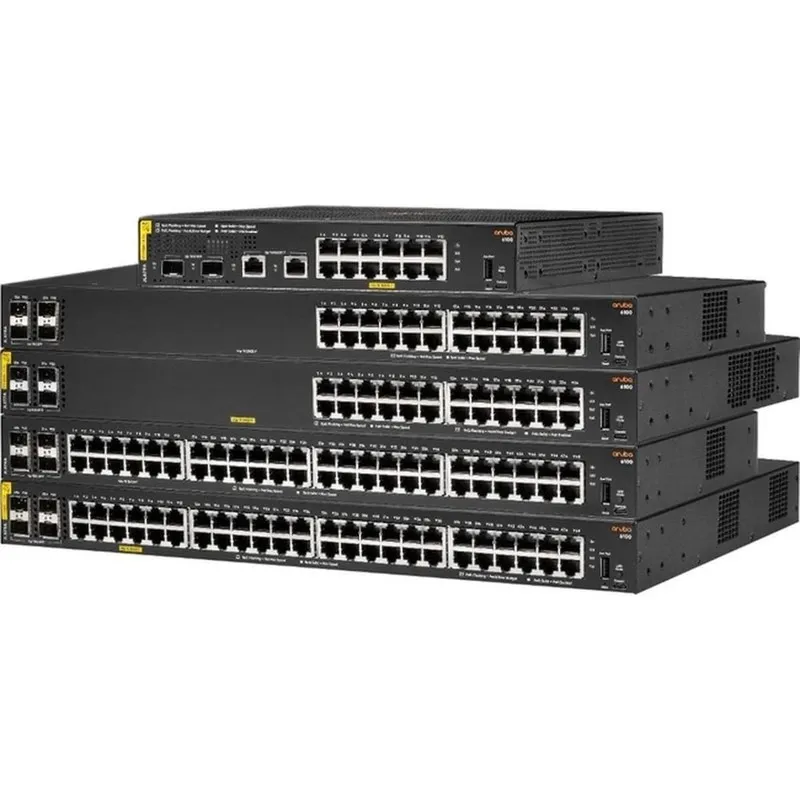 Коммутатор HPE Aruba JL678A CX 6100 24G 4SFP+ 24-Port Gigabit Managed Switch