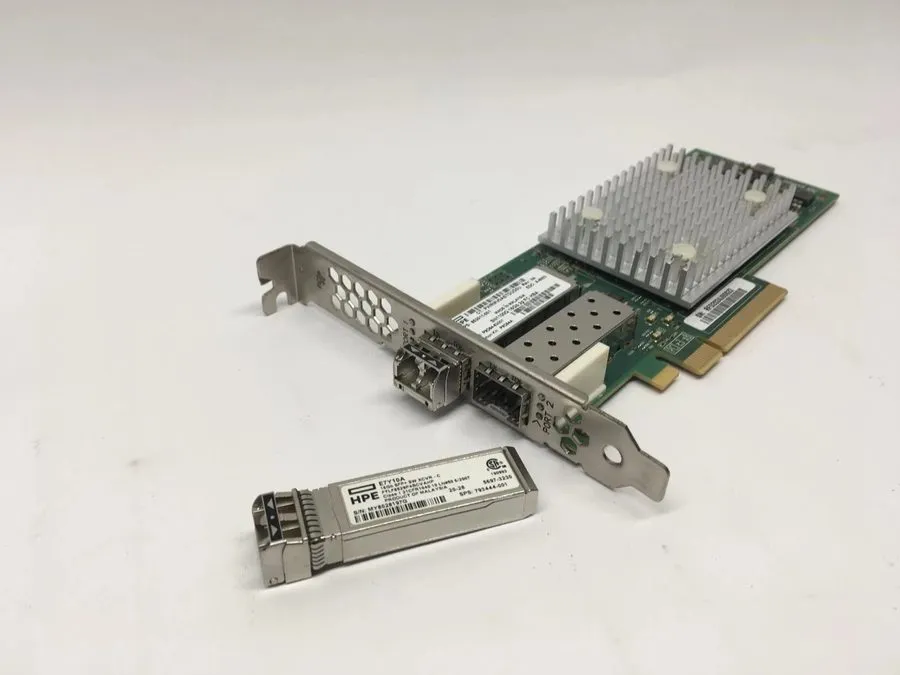 Контроллер HPE QLE2692-HP SN1100Q 16GB Dual 2-Port FC HBA 853011-001 w/ SFP Tran
