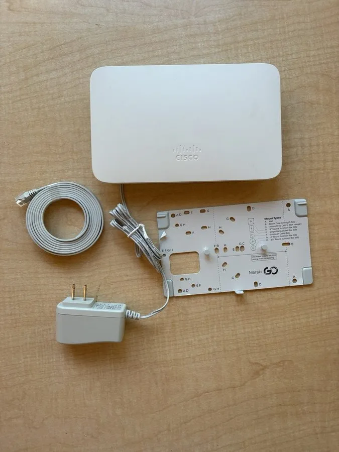 Точка доступа Wi-Fi Cisco Meraki Go Wifi Access Point GR10-HW
