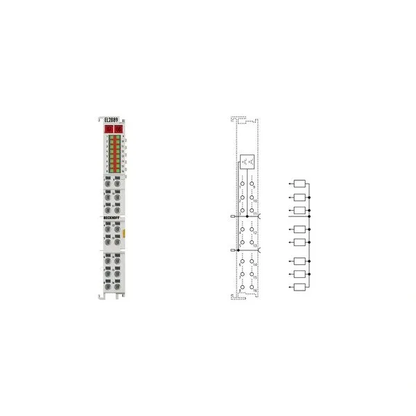 Модуль ввода-вывода Beckhoff EL2889 EtherCAT Terminal, 16-channel digital output