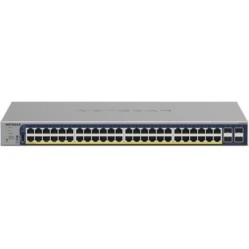 Коммутатор NETGEAR GS752TPP 48-Port Gigabit PoE+ Smart Managed Switch 760W 4 SFP