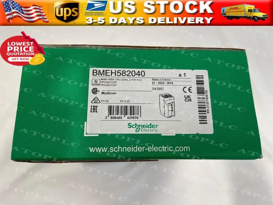 ПЛК Schneider Electric BMEH582040 Redundant processor Modicon M580 8MB