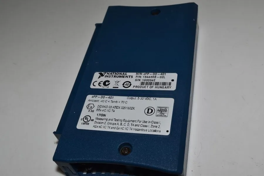 Трансивер NATIONAL INSTRUMENTS cFP-DO-401 16 CHANNELDIGITAL OUTPUT MODULE 184438