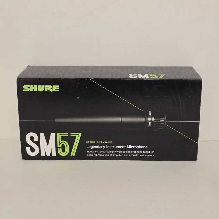 Микрофон Shure SM57-LC Dynamic Instrument Microphone INSTRUMENT PAK