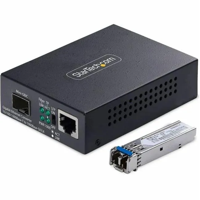 Медиаконвертер Startech MCM1110SMLC40 GIGABIT SM LC MEDIA CONVERTER 40 KM (24.8 