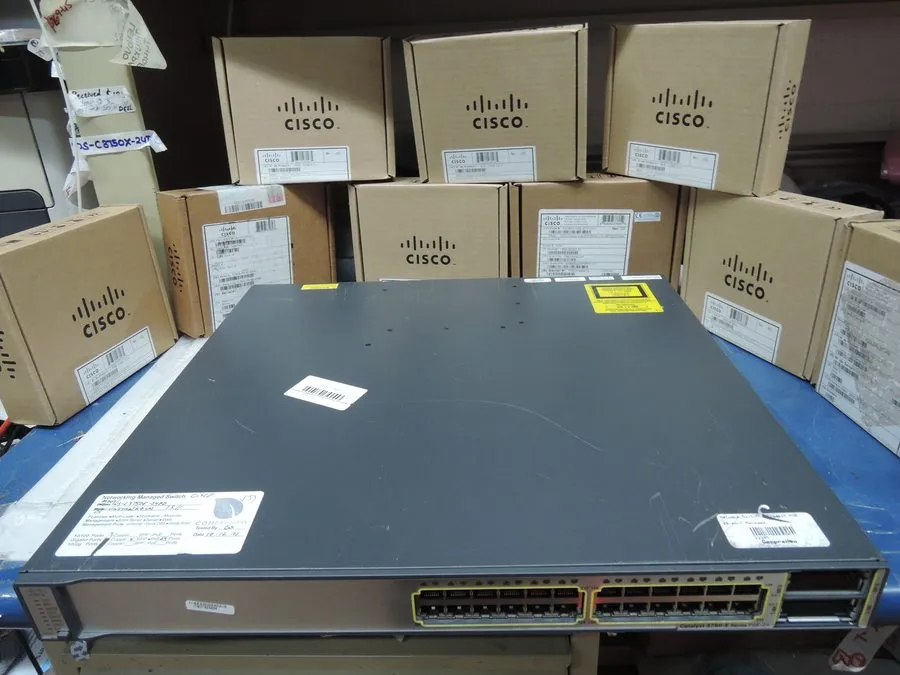 Коммутатор Cisco WS-C3750E-24PD-E Catalyst 3750E 24-Port PoE 10G Switch