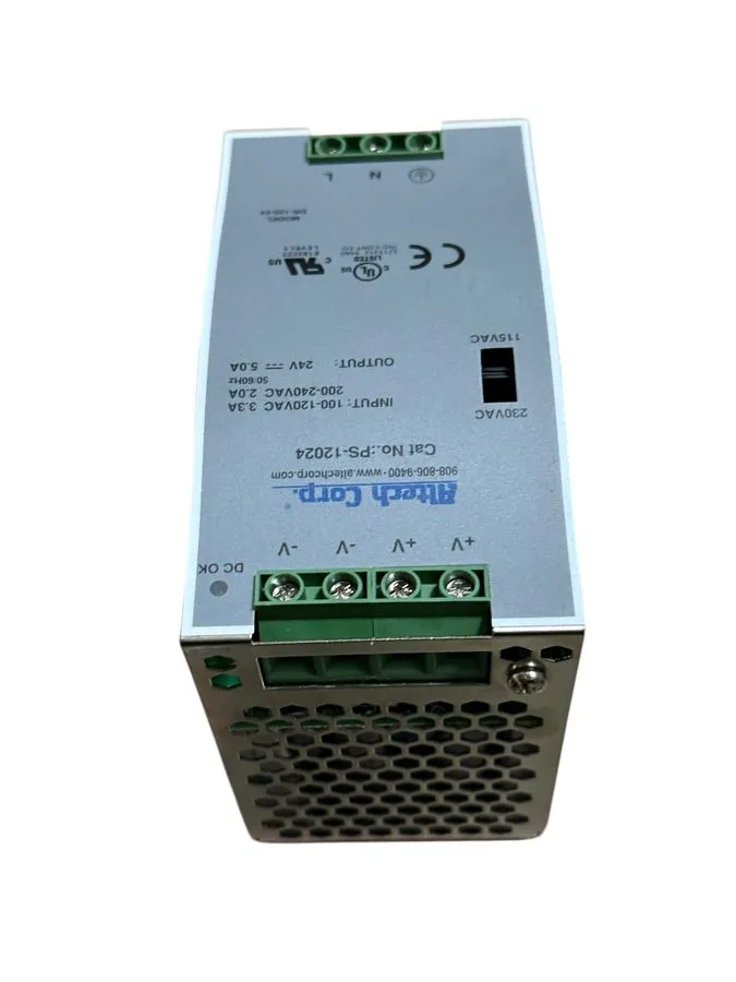 Блок питания Altech PS-12024 Power Supply 24VDC DIN Rail PoE FREE