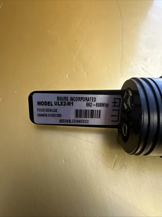 Радиосистема Shure BETA 58A ULX2-M1 662-698MHz Wireless Microphone