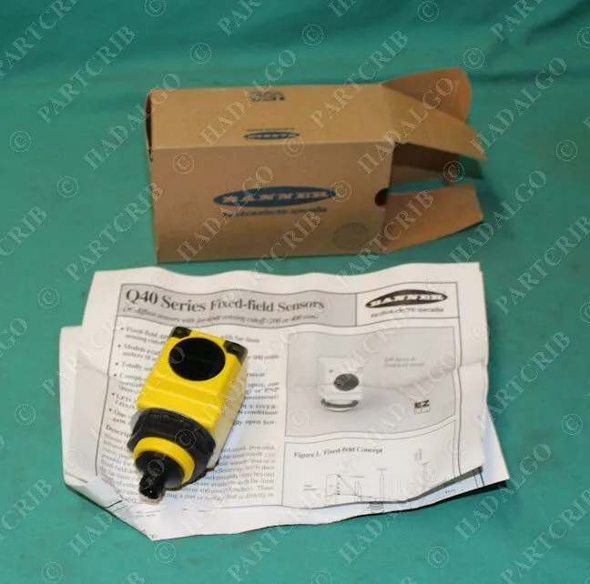 Фотоэлектрический датчик Banner, Q40SP6FF200Q, 48325, Fixed-Field Sensor Photoel