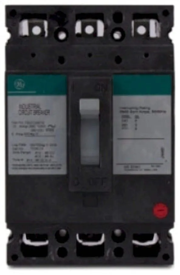 Автоматический выключатель GE TED134020 20-Amp 3-Pole Industrial Circuit Breaker