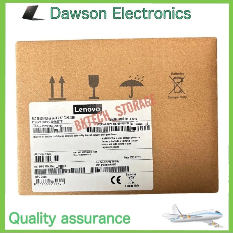 Сервер Lenovo/IBM ThinkSystem 960GB 2.5" SATA 6G 01GT779 7SD7A05721 HS Server SS