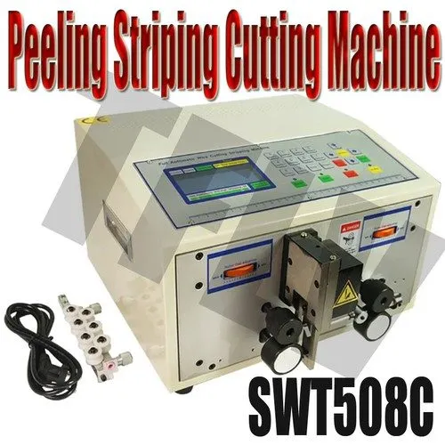 Станок для зачистки проводов SWT508C Automatic Computerized Stripping Machine Wi — фото лота 3