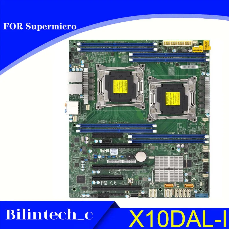 Сервер для Supermicro X10DAL-I 128GB c612 LGA2011 VGA Server Motherbroad Test ok