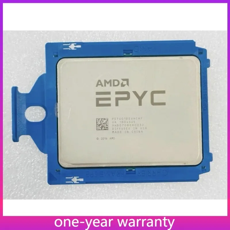 Сервер AMD EPYC 7401 Server CPU 2P 24 Cores 48 Threads 2.0GHz 64MB DDR4 2666MHz 