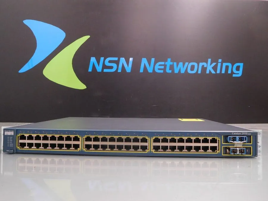 Коммутатор Cisco Catalyst (WS-C2950G-48-EI) 48-Ports-Ports Rack-Mountable Switch