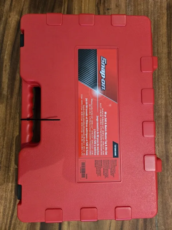 Режущий инструмент Snap On 80-pc SAE & Metric Master Tap & Die Set TDTDM500B