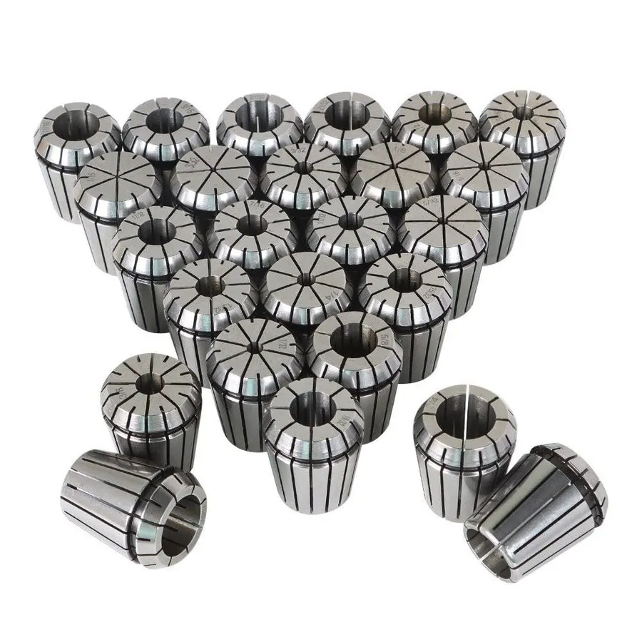 Режущий инструмент Collet Set ER32 Collet Chuck 1/16 inch-3/4 inch Holder Spring — фото лота 1