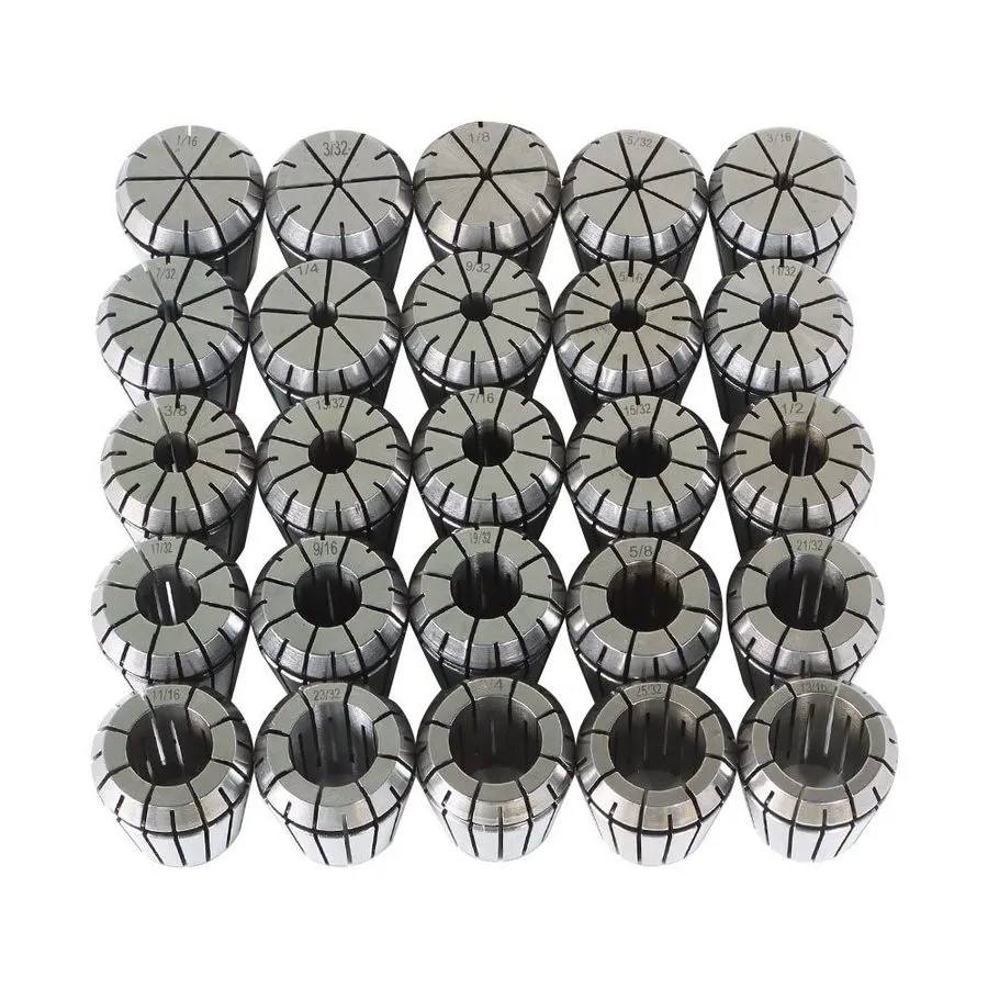 Режущий инструмент Collet Set ER32 Collet Chuck 1/16 inch-3/4 inch Holder Spring — фото лота 2