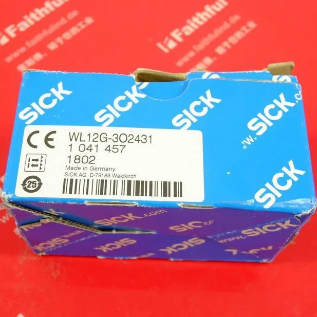 Фотоэлектрический датчик Sick photoelectric sensor WL12G-3O2431 1041457
