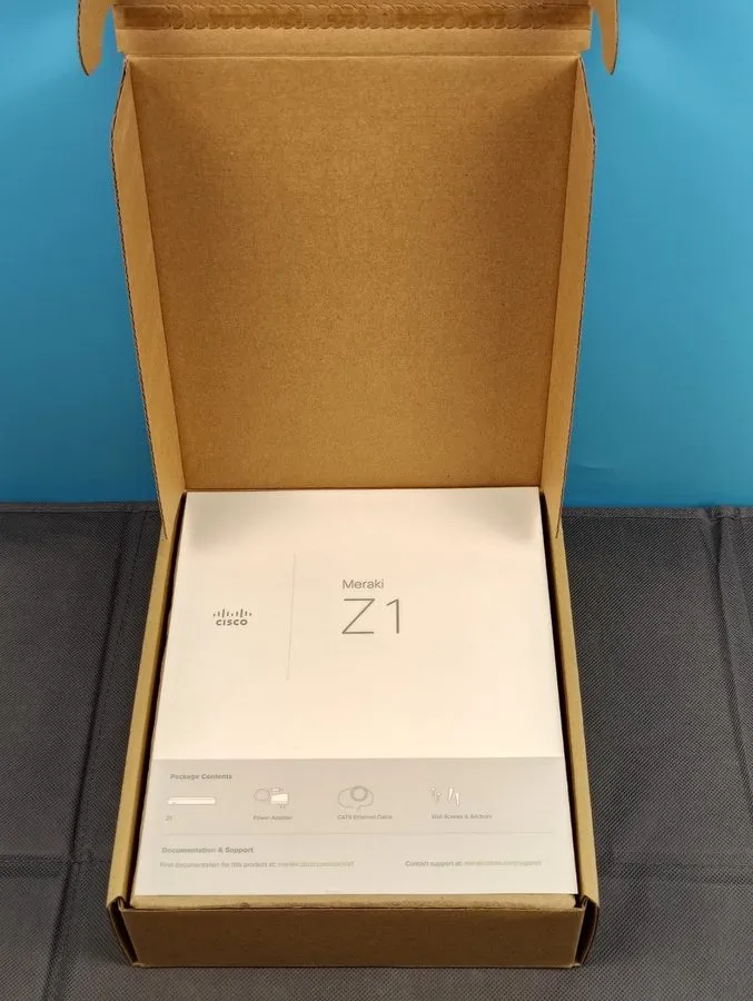 Маршрутизатор CISCO Z1-HW-US Meraki Z1 Cloud Managed Teleworker Gateway (US Plug — фото лота 2