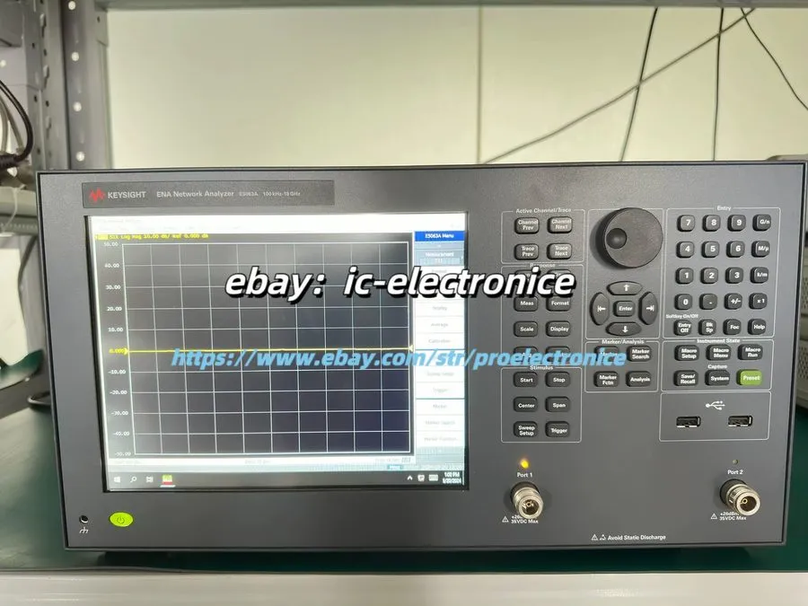 Анализатор цепей Keysight/Agilent ENA E5063A 100kHz-18Ghz#ic#ic