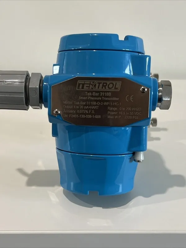 Датчик давления TEKTROL Tek-Bar 3110B Smart Pressure Transmitter 3110B-D-2-WP-1- — фото лота 2