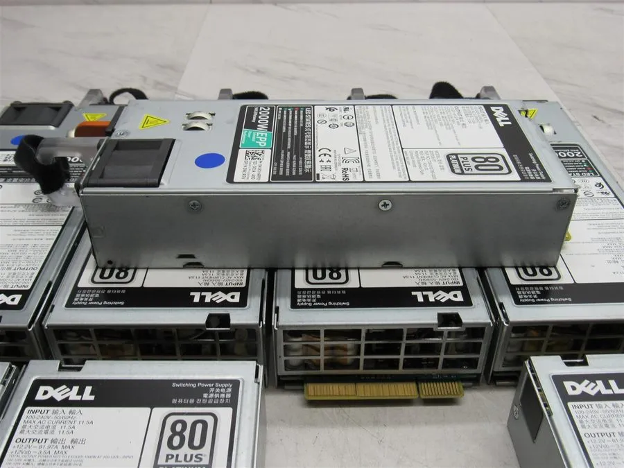 Блок питания Dell Poweredge 2000W Hot Plug Power Supply 80 Plus W1R7V