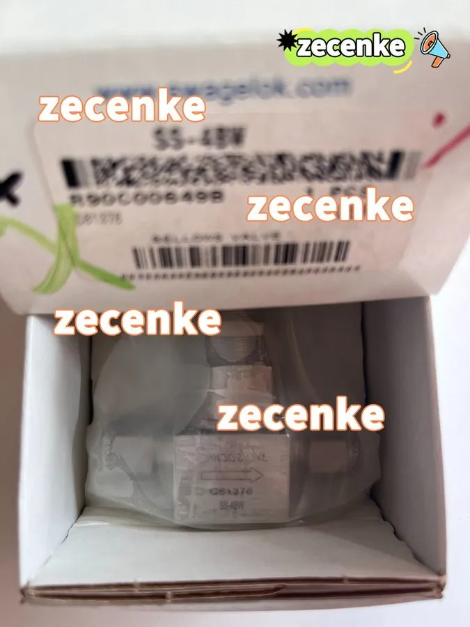 Клапан 1- Swagelok Stainless Steel Bellows Sealed Valve, 1/4" OD Tube, SS-4BW