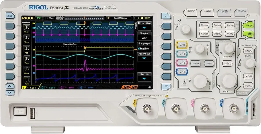 Осциллограф Rigol DS1054Z 50MHZ/4 Channels Oscilloscope 1Gs/S el