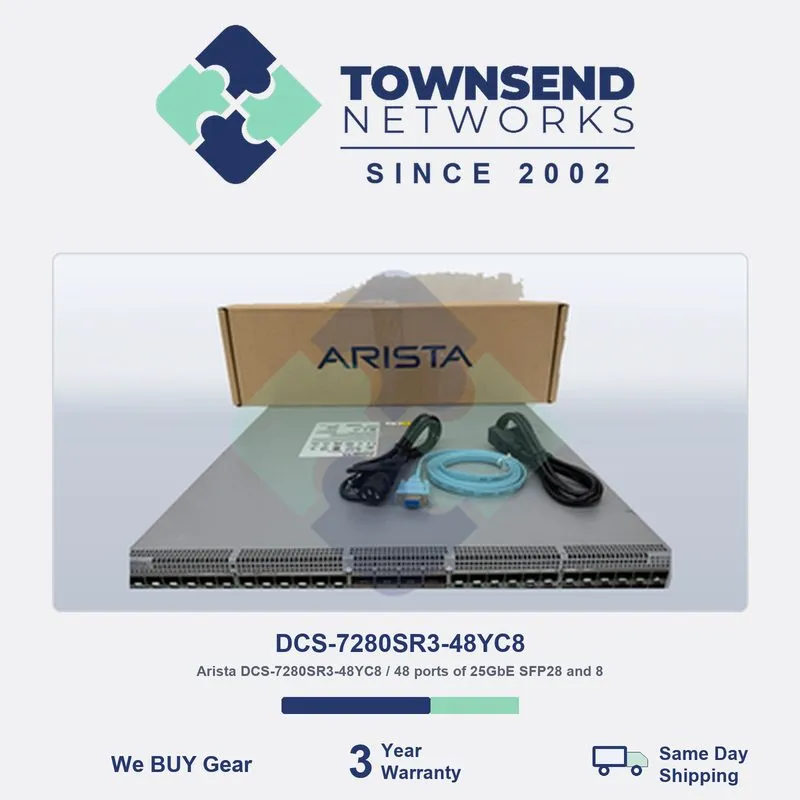 Коммутатор Arista DCS-7280SR3-48YC8 Switch — фото лота 1