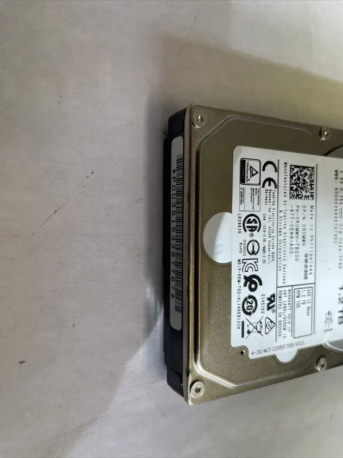 Жёсткий диск x 01M0D DELL TOSHIBA 1.2TB 12G SAS 10K 2.5" HDD HARD DRIVE AL15SEB1